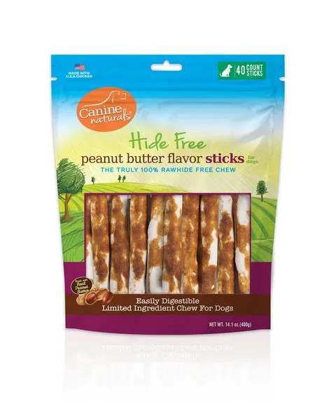14.1 oz. Canine Naturals Peanut Butter Chew- 5